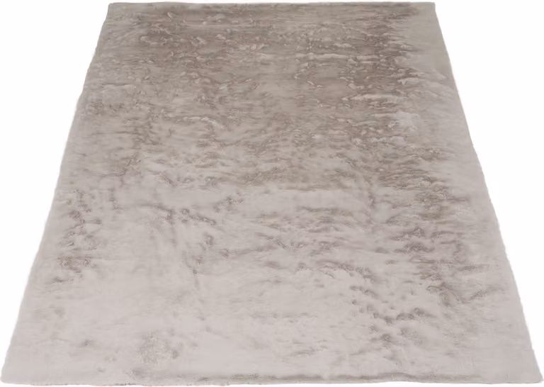 Veer Carpets Vloerkleed Morbido Taupe 160 x 230 cm - Extra Hoogpolig Fluffy Vloerkleed in Scandinavische Stijl