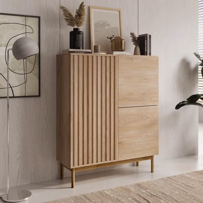 Meubella Dressoir Storm Eiken Breedte: 106 cm