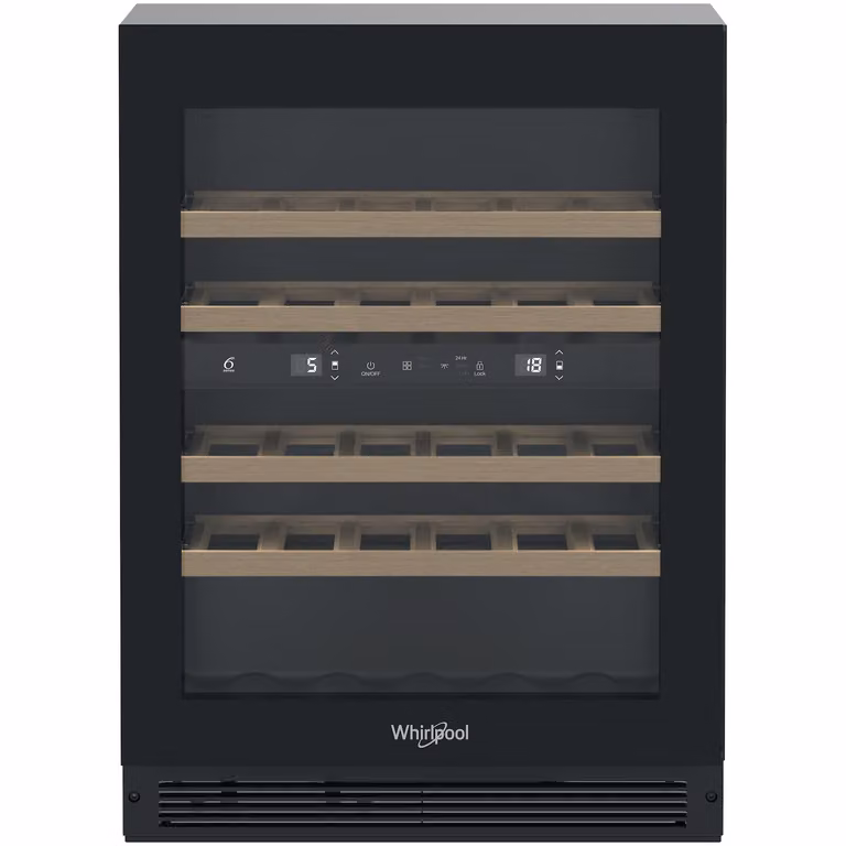 Whirlpool WHWBU60D2B Inbouw wijnkoelkast Zwart