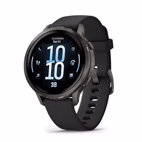 Garmin Venu 4 Smartwatch met AMOLED Touchscreen en GPS - Black