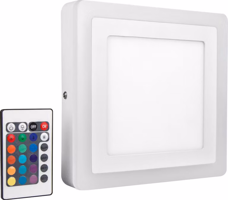 Ledvance LED-plafondlamp rond met kleurrijk accent en effect, wit
