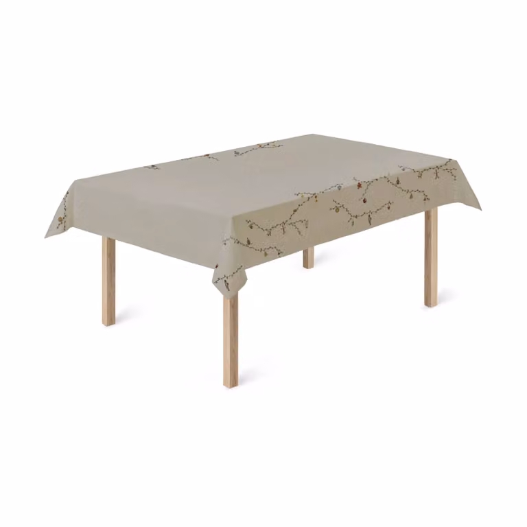Kähler Hammershøi Christmas Tafelkleed Sand 150 x 370 cm