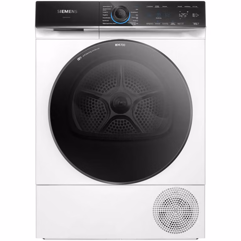 Siemens WQ46B6CSNL Warmtepompdroger Wit met App-control en Smart Home-integratie