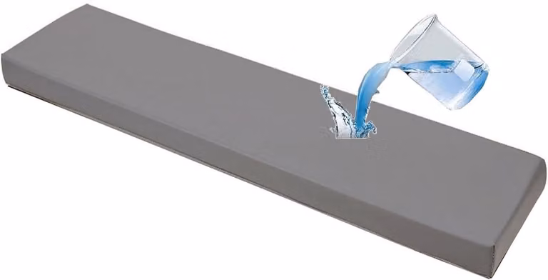 Waterdicht Zitkussen voor Tuinbank of Kruk met Antislip en 5 cm Dikke Hoge-Dichtheid Spons