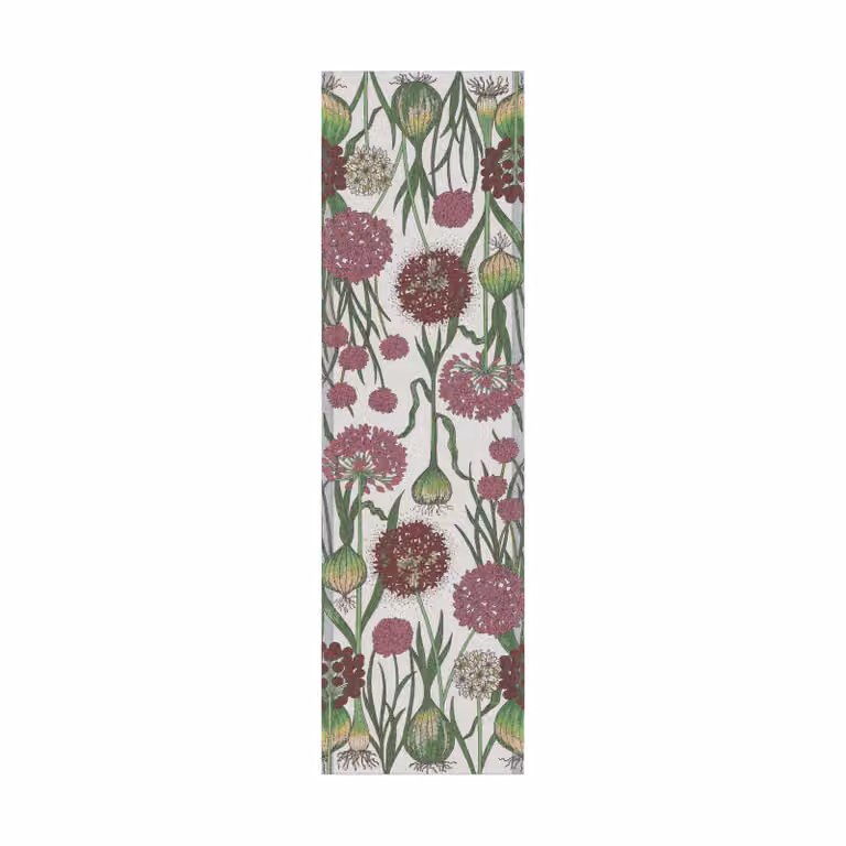 Ekelund Linneväveri Allium tafelloper Multi B/D/H: 35 x 120 cm