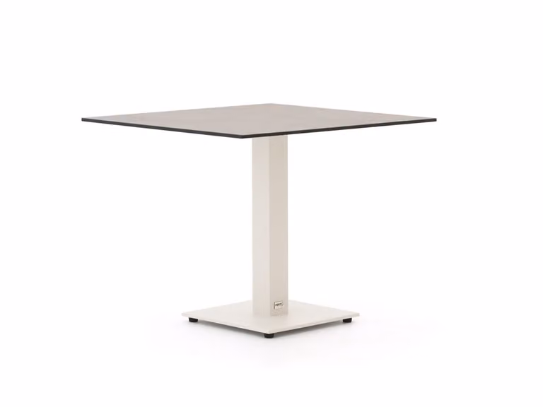 Forza Furniture Tuineettafel Forza Vierkant Bruin HPL 80 x 80 cm