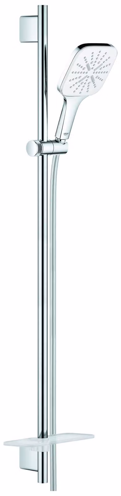 GROHE Rainshower SmartActive 130 doucheset, 90 cm, 1,75 m, wandmontage, chroom, aansluiting G1/2