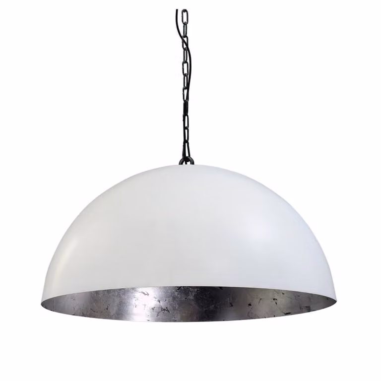 Masterlight Industria 80 Witte Industriële Hanglamp van Metaal
