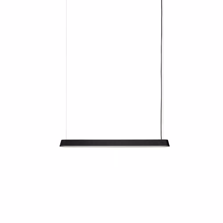 Muuto Linear hanglamp bar zwart, 87,2 cm