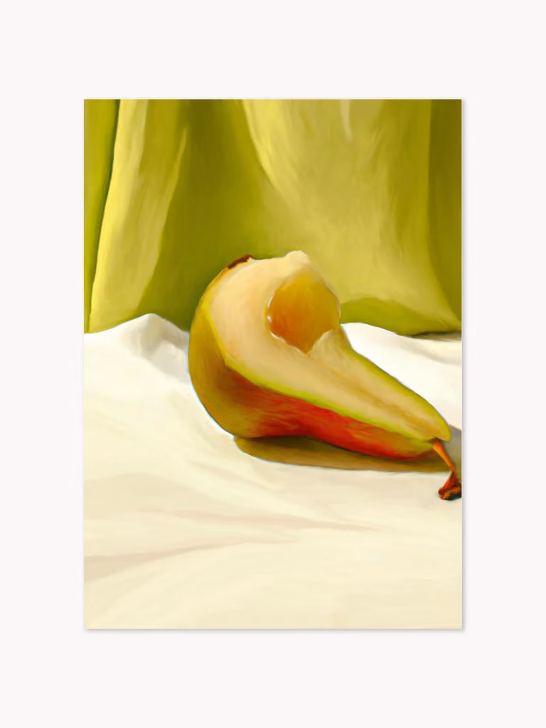 Paper Collective Poster Pear