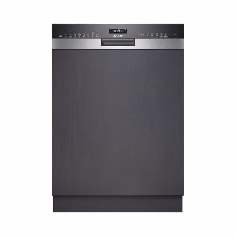 Siemens SN55ES12CE inbouwvaatwasser met wifi en app-bediening, roestvrij staal, 60 cm