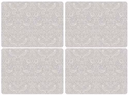 Pimpernel Strawberry Thief Placemats Set van 4, veelkleurig, B: 40 cm, D: 30 cm