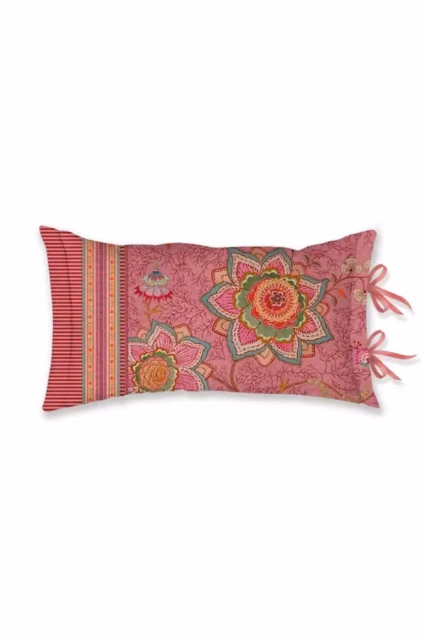 Pip Studio Mumbai Evening Cushion Donkerroze