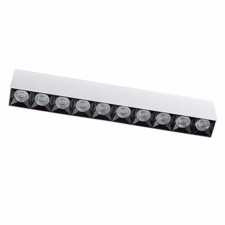 Lyora Witte opbouwspot Midi Led 10x1 leds 4000K