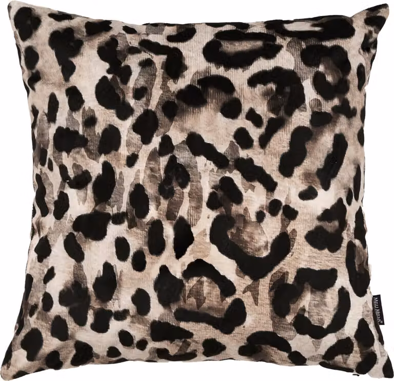 Melli Mello Most Wanted Sierkussen met vulling - Luipaardprint - 45 x 45 cm
