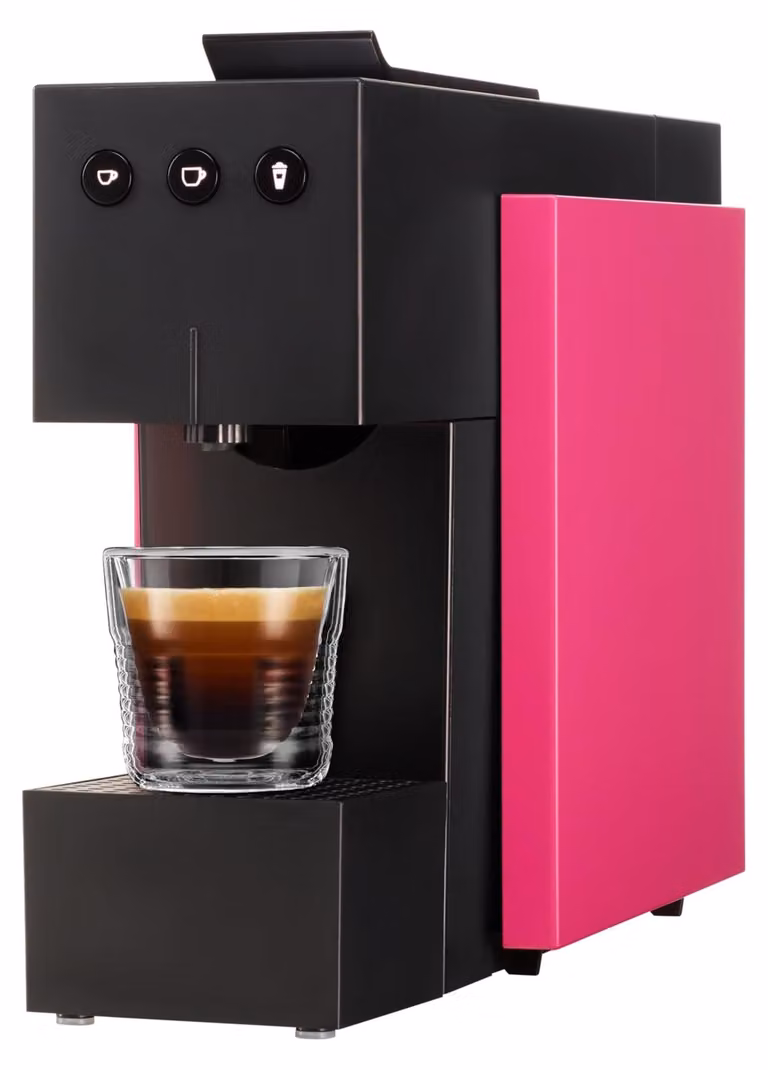 K-Fee Square Melkmachine voor koffie, thee en cacao - Roze