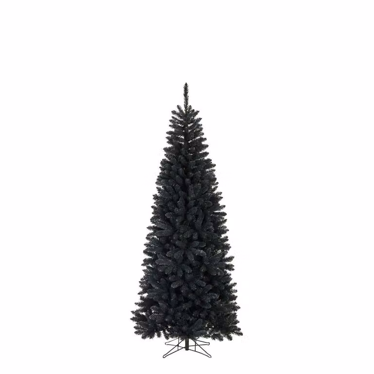 Kunstkerstboom Colchester zwart 185 cm