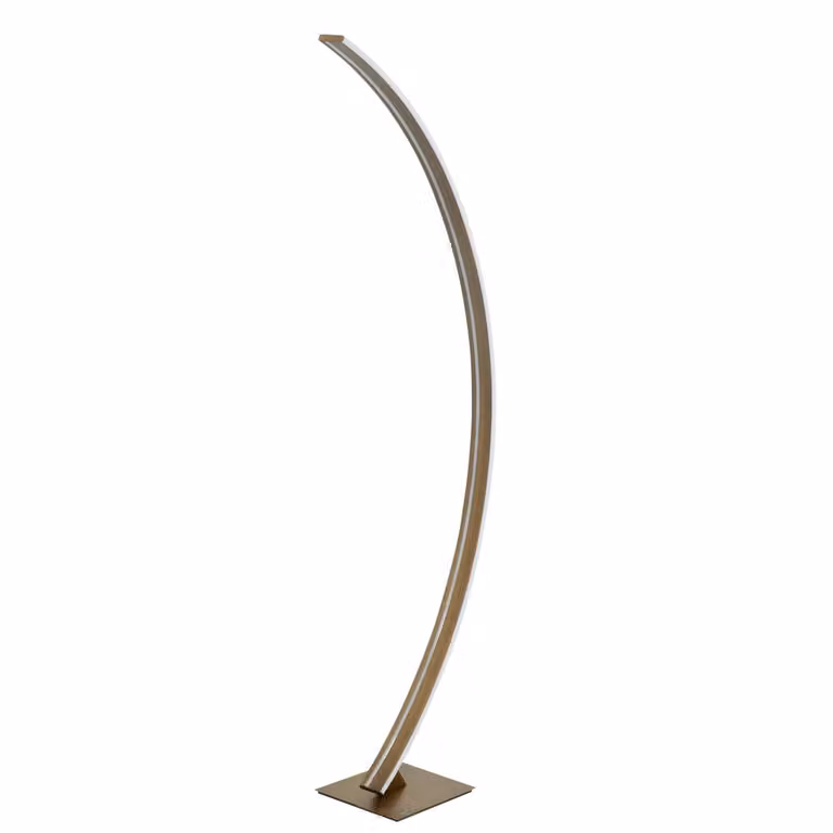 Highlight Design vloerlamp Novara koper brons Hoogte: 150 cm