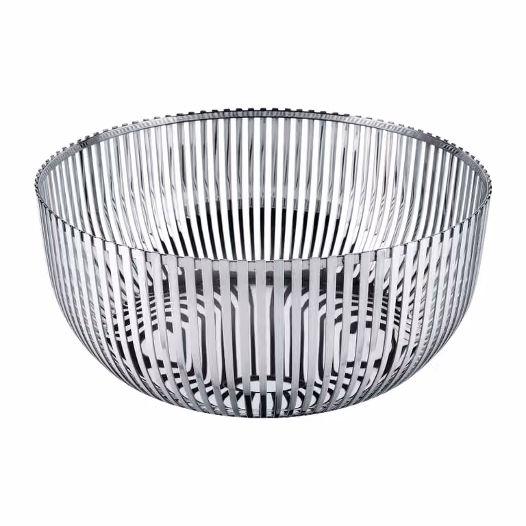 Alessi PCH05 fruitschaal van roestvrij staal Ø24 cm