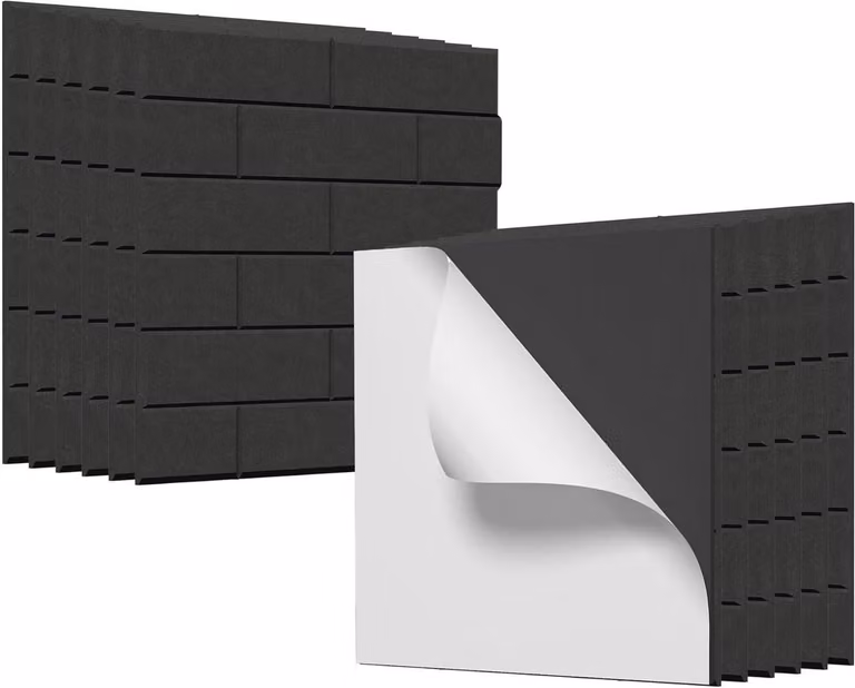 Zelfklevende Akoestische Panelen Quadraat Geluidsisolatie Polyester Wanddecoratie