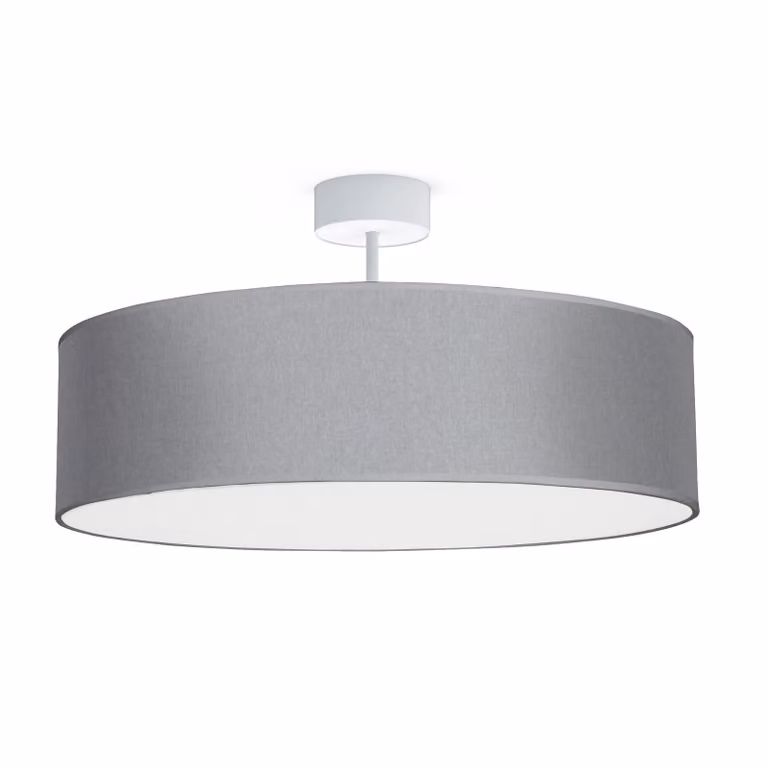 Lyora Grijze plafondlamp Violet Ø 50 cm