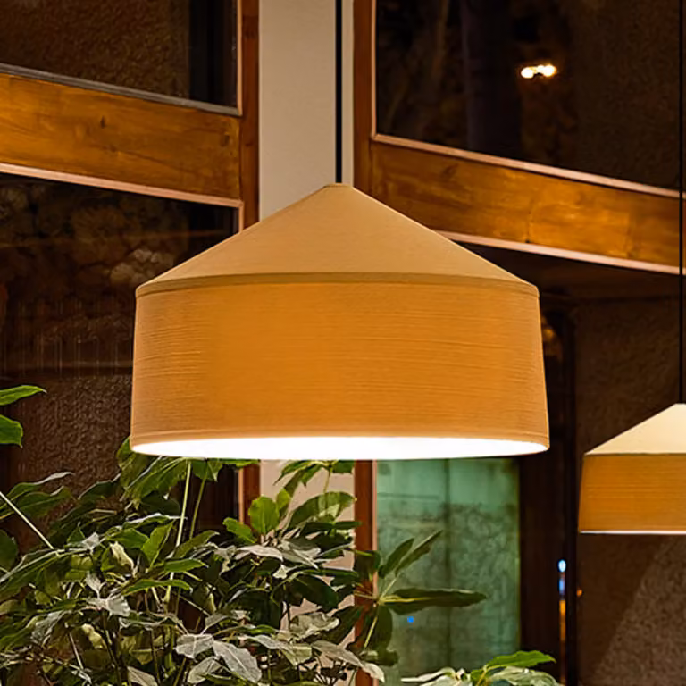 Marset Zenc Hanglamp Yellow - Cilinder vorm - Kunststof