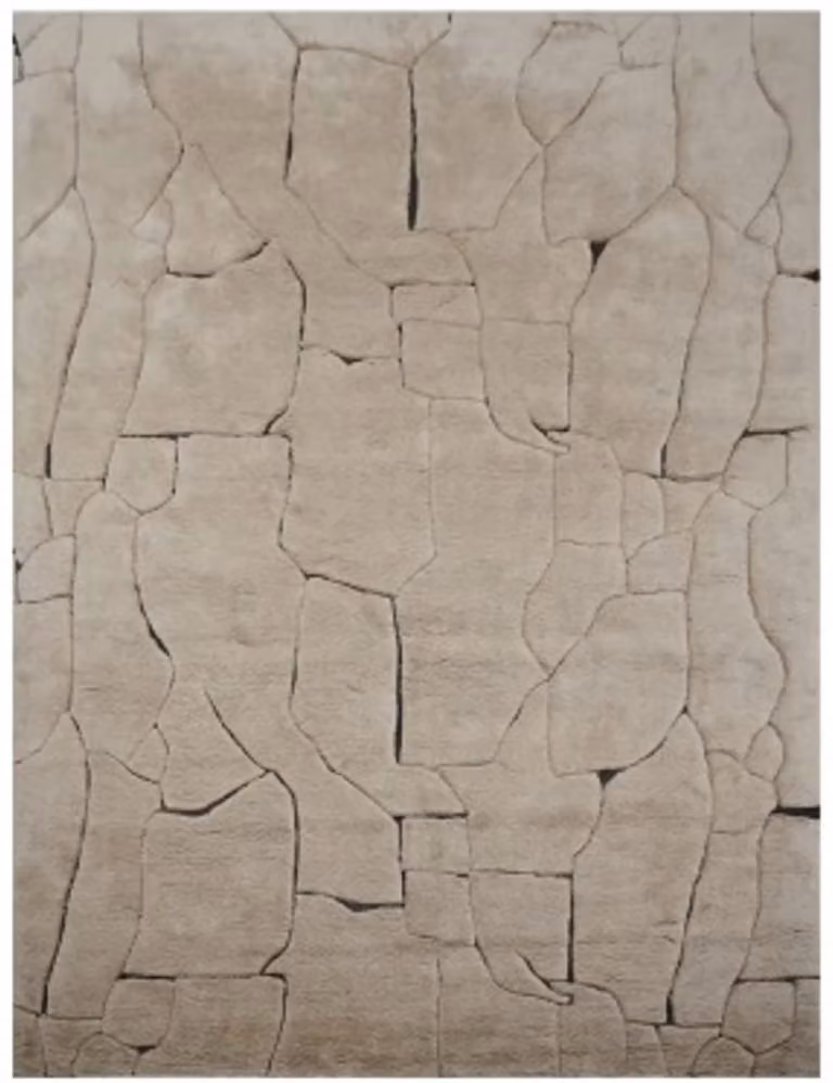 Richmond Interiors Vloerkleed Bhawan Bruin Wol en Katoen B/D: 300 x 400 cm