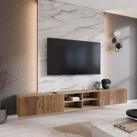 MargaretHadas24 Noe IV TV-kast, modern design, hangend, Breedte: 300 cm