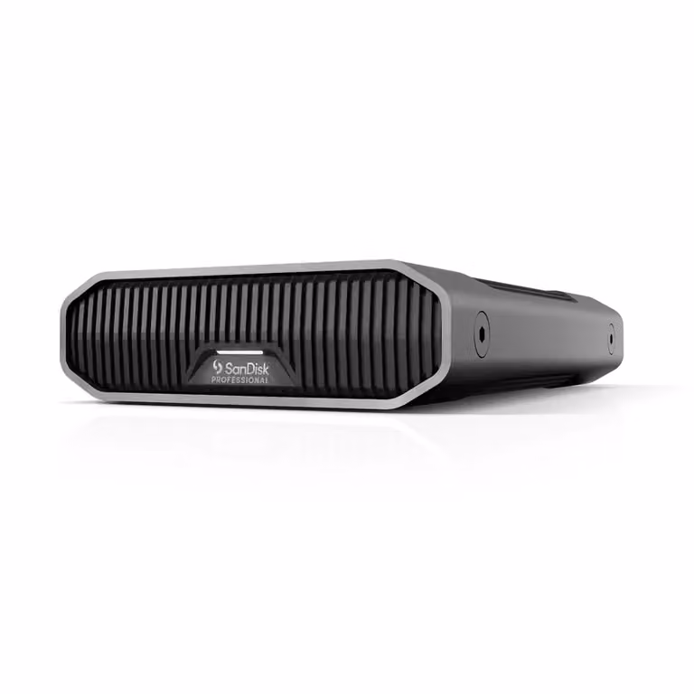 SanDisk G-Drive HDD 6TB Externe harde schijf Enterprise-klasse Grijs USB 3.2 Gen 2 USB-C 7200 rpm
