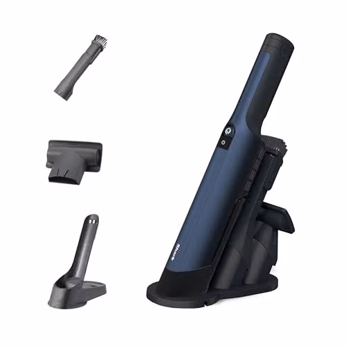 Shark WandVac 2.0 Draadloze handstofzuiger Blauw WV270EU met oplaadstation en HEPA-filter