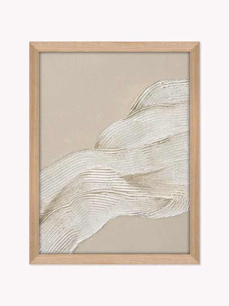 Malerifabrikken Handbeschilderde ingelijste canvas Shape 2