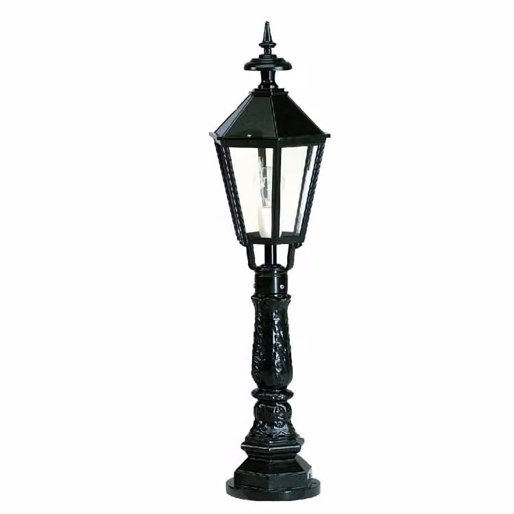 Nostalgische Eifel buitenlantaarn van KS Verlichting in zwart