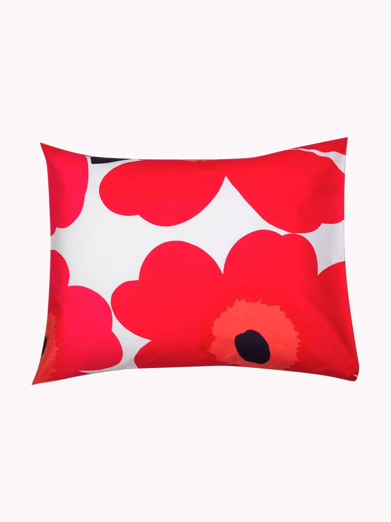 Marimekko Unikko Katoenen Perkal Kussensloop 80x80 cm