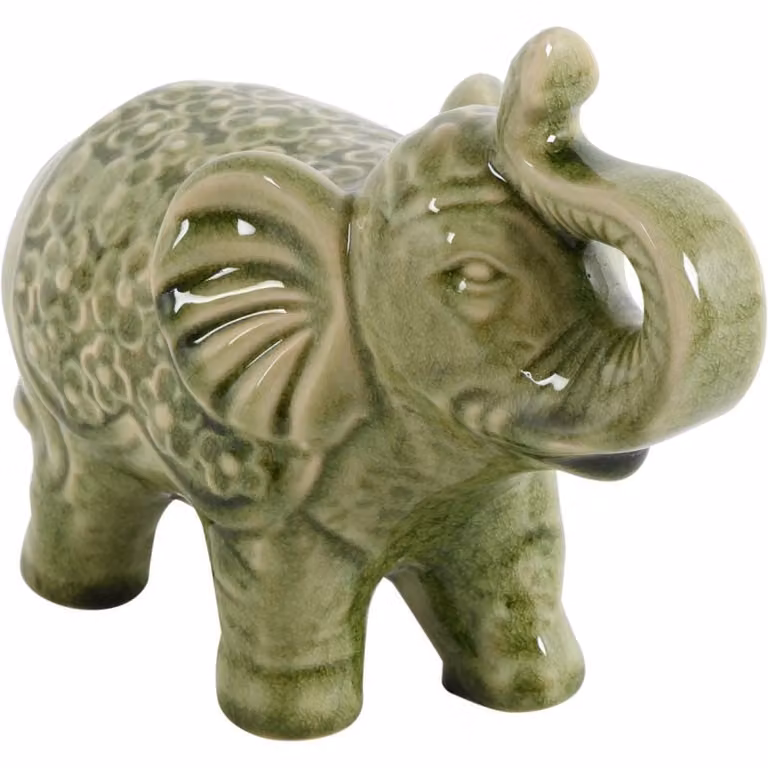 Ornament Olifant Fabio voor op tafel van Budget Home Store