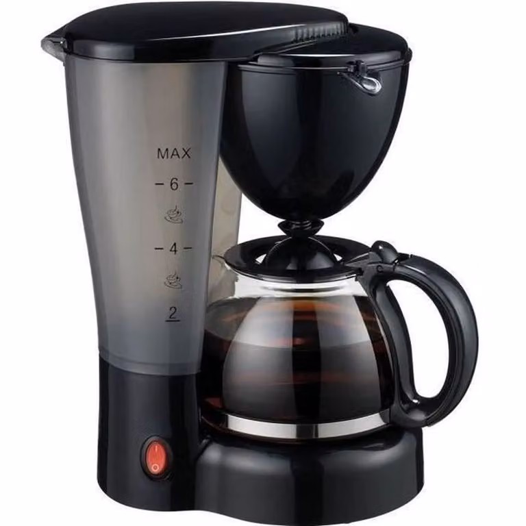 HTC HTC220611 Filterkoffiemachine met glazen kan, 6 kopjes