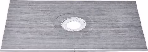 VEVOR Douchebakset, Rechthoekig, Grijs, B/D/H: 152,4 x 96,5 x 2,8 cm