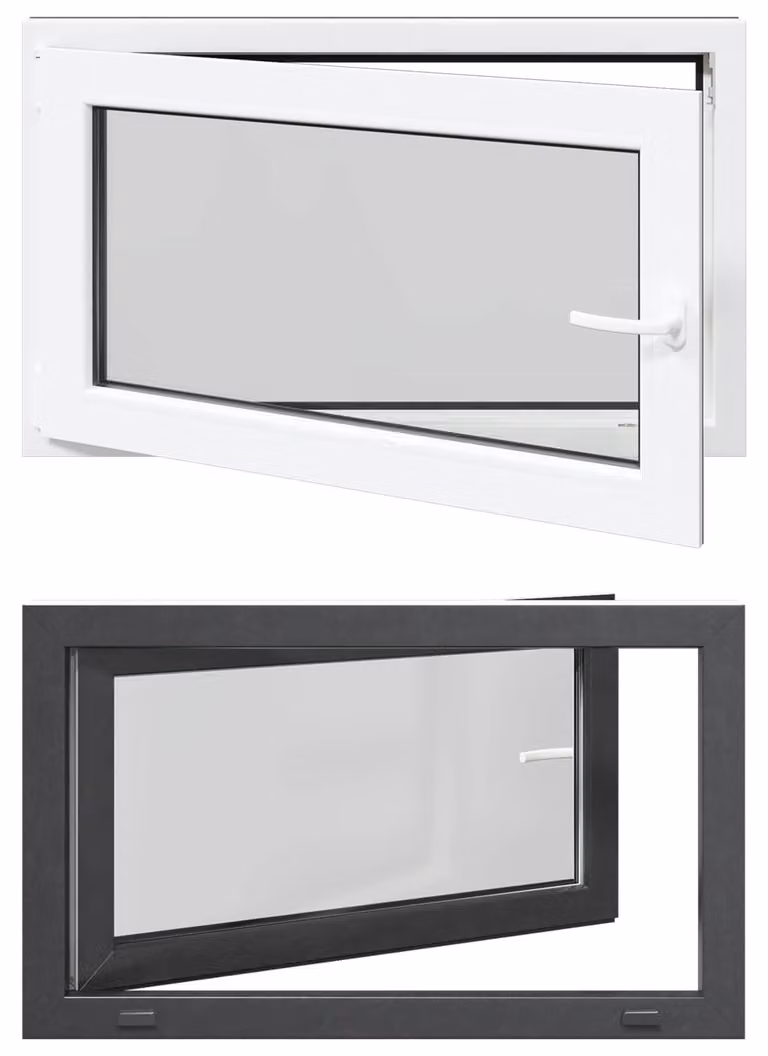 vidaXL Kipp- en draaikraam voor kelder, model RISOR, 100 x 70 cm