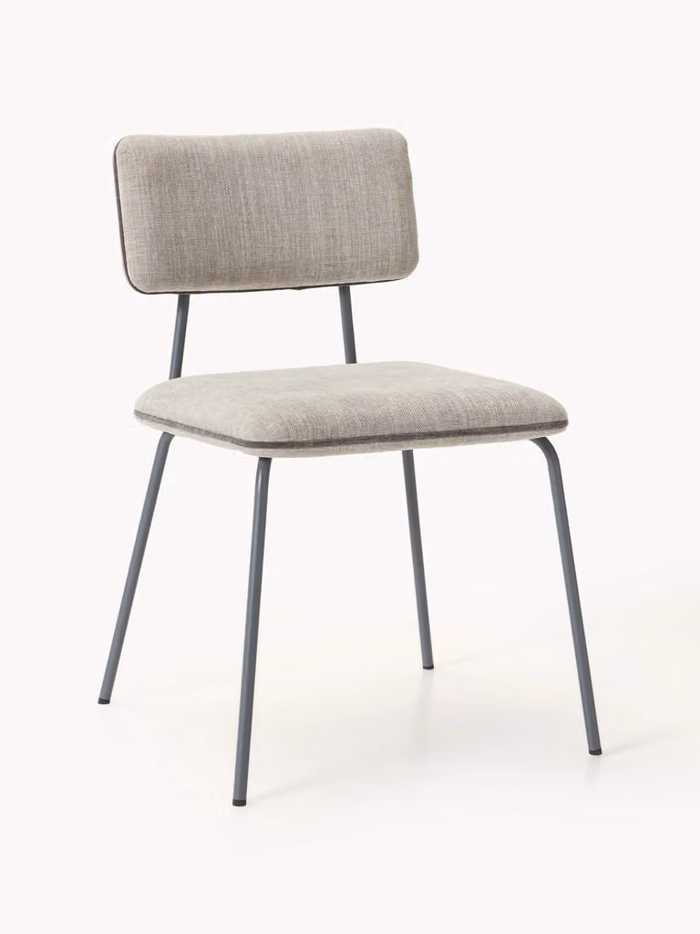 Westwing Collection Nilda Gestoffeerde eetstoel