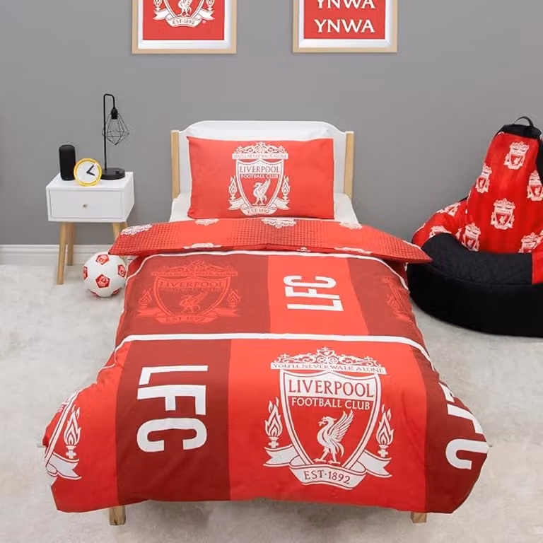 Liverpool F.C. dekbedovertrek voor kinderen, 140 x 200 cm