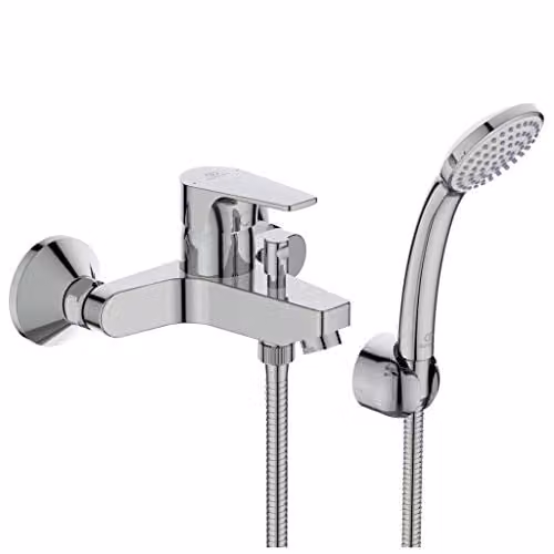 Ideal Standard Cerafine D Badkraan met accessoires, verchroomd