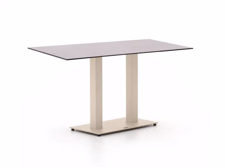 Forza Furniture Tuineettafel Forza - Rechthoekig - Kunststof en Aluminium - Beige, Bruin of Grijs