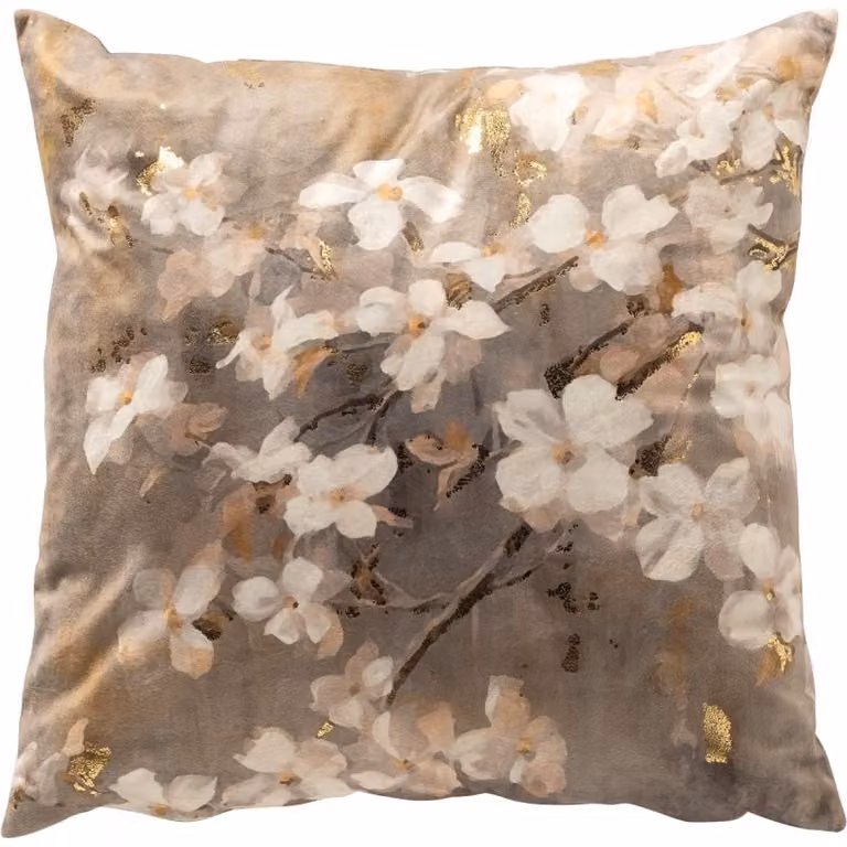 Sierkussen Suzy Driftwood 45 x 45 cm van Budget Home Store
