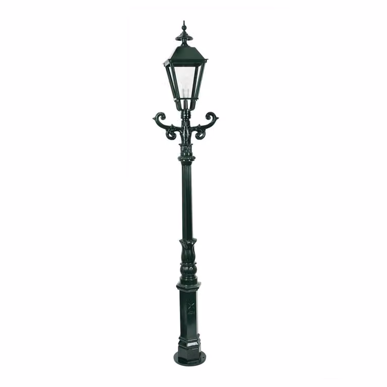 KS Verlichting Staande lamp Nottingham oudhollands zwart
