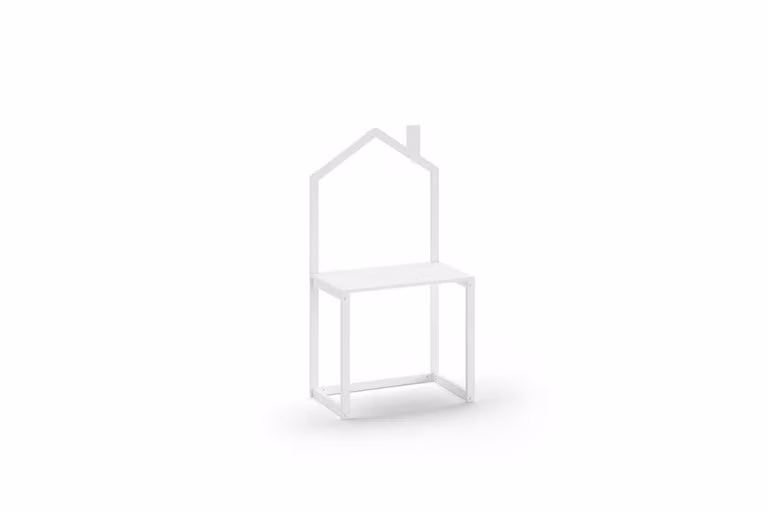 Vipack Bureau Dallas Schrijftafel voor Kinderkamers Wit B/D/H: 150,6 x 80,5 x 50 cm