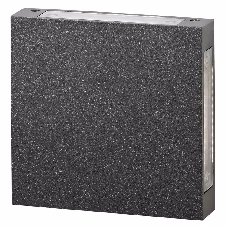 Franssen 4-lichts gevelspot aluminium modern vierkant