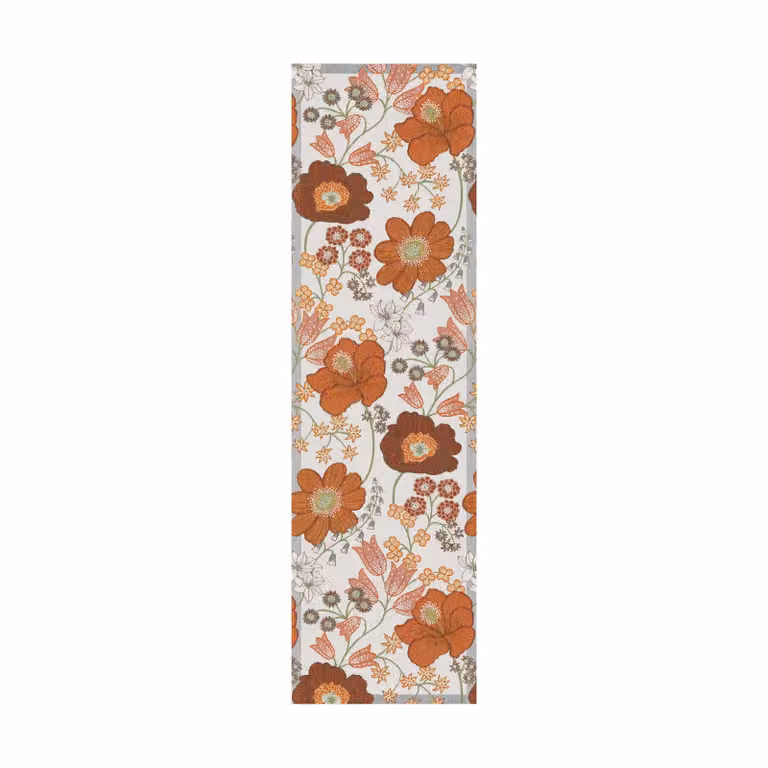 Ekelund Linneväveri Kvällsblom tafelloper Multi B/D/H: 35 x 120 cm