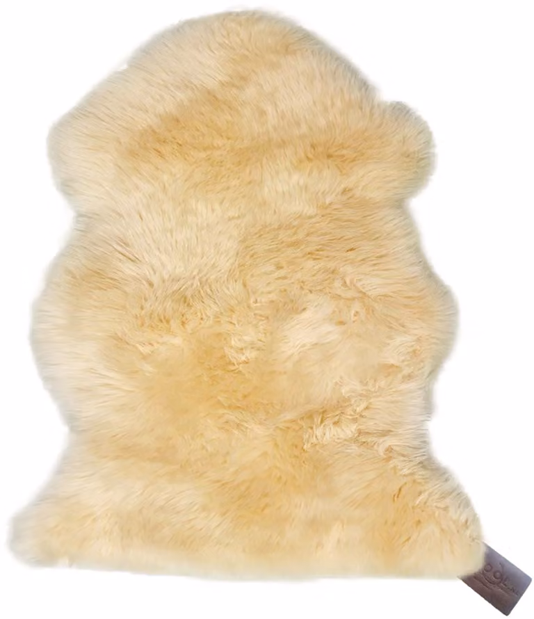 WOOOL Medicinale Longwool Schapenvacht - 100% Wol - M - 100 x 55 cm