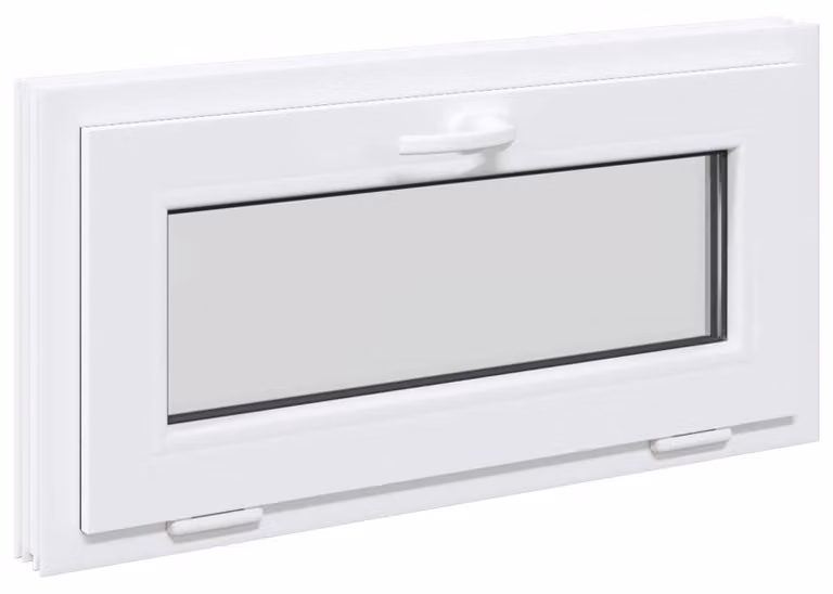 vidaXL Kelderraam RISOR van PVC en glas, 80 x 40 cm