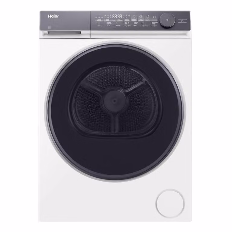Haier HD80-C367U1-DF Warmtepompdroger, 8 kg, ION Fresh Air, Wi-Fi & Bluetooth, Energieklasse C, Wit