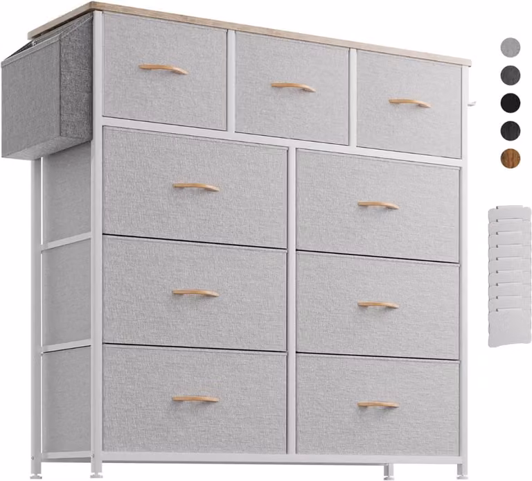 Lichtgrijs Ladeblok Bureau Organizer en Archiefkast voor je Home Office